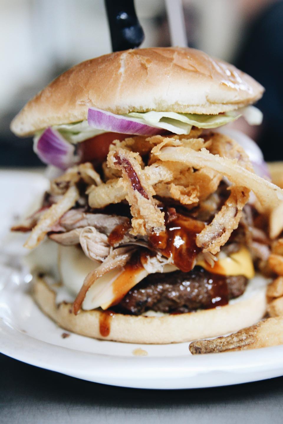 The Woodshed Burger