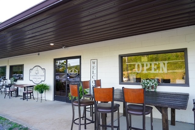 The Coffee Shop event space at The Woodshed