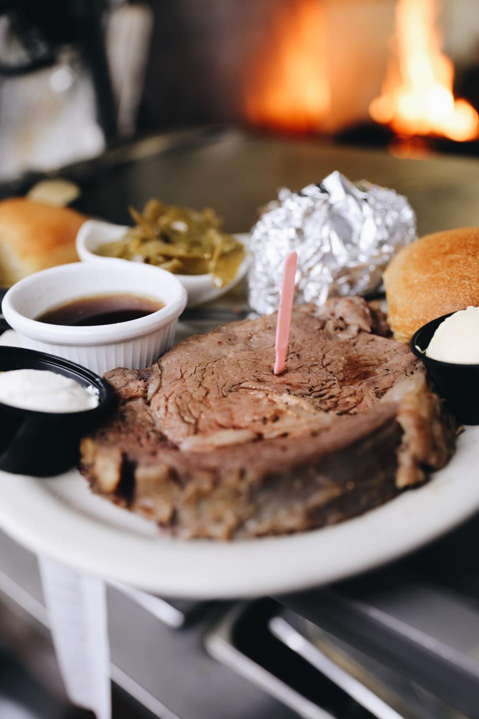 Prime rib dinner